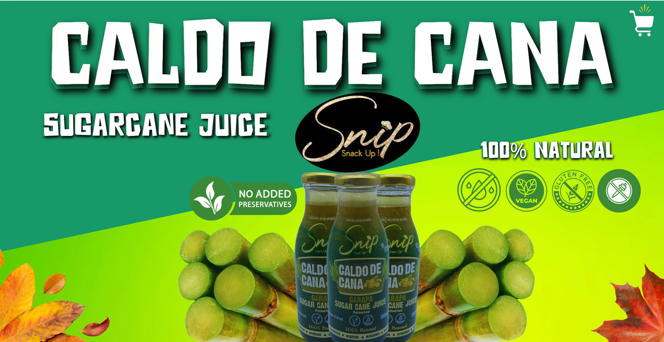 Caldo de Cana Sugarcane Juice Snip