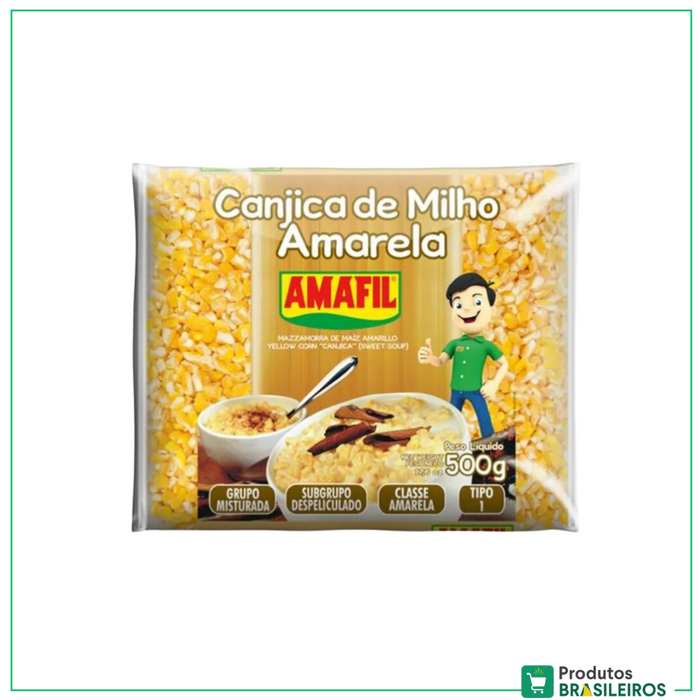 Canjica Amarela / Yellow Corn AMAFIL 500g