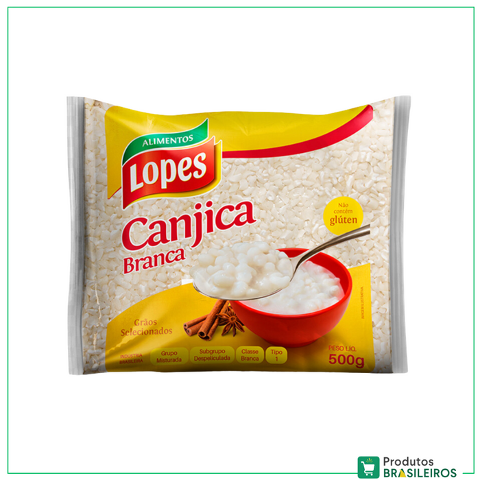 Canjica Branca / White Hominy LOPES- 500g