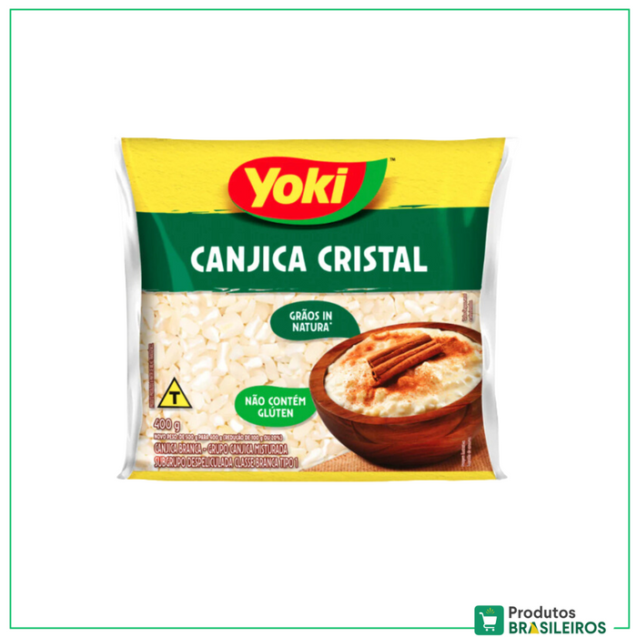 Canjica Cristal / Crystal Hominy YOKI - 500g