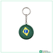 Chaveiro Giratório Brasil / Brazil Spinner Keychain (Classic Edition) BOOMING 3D - 1 Unidade - Produtos Brasileiros