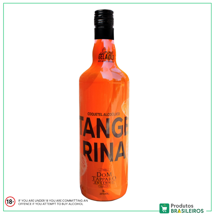 Coquetel Alcoólico Tangerina / Tangerine Cocktail DOM TÁPPARO - 1L