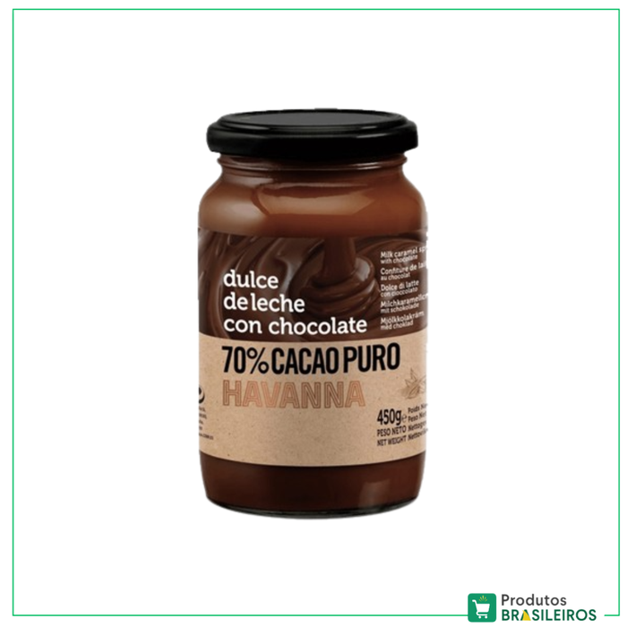 Doce de Leite com Chocolate / Chocolate Milk Caramel Spread HAVANNA - 450g