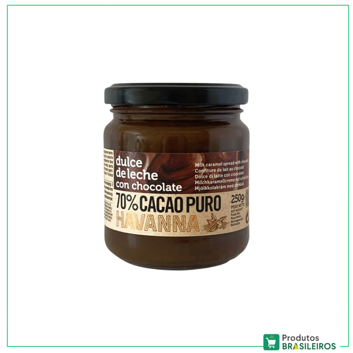 Doce de Leite com Chocolate / Chocolate Milk Caramel Spread HAVANNA - 250g