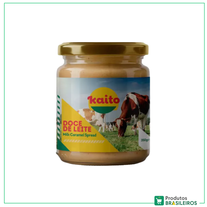 Doce de Leite em Pote / Milk Caramel Spread KAITO - 350g - Produtos Brasileiros