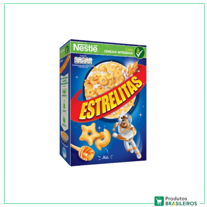 Cereal de Mel / Honey cereal ESTRELITAS - 270g - Produtos Brasileiros
