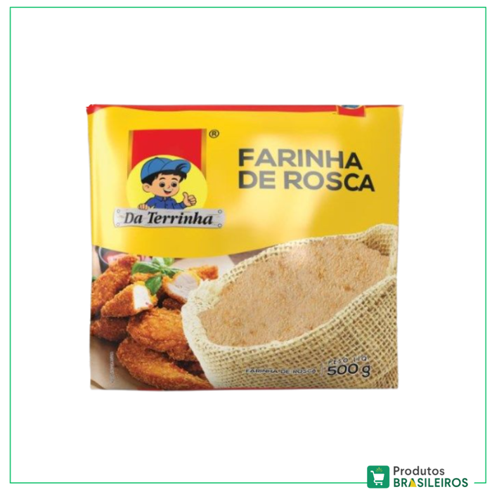 Farinha de Rosca / Bread Crumbs DA TERRINHA - 500g - Produtos Brasileiros