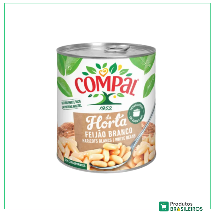 Feijão Branco / White Beans COMPAL - 845g