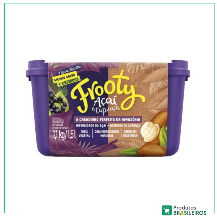 Açai com Cupuaçu / Açaí with Cupuaçu FROOTY - 1.5L