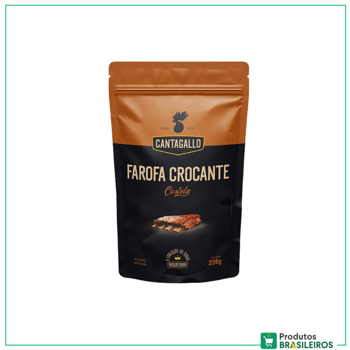 Farofa Crocante Costela / Crunchy Rib Farofa CANTAGALLO - 200g