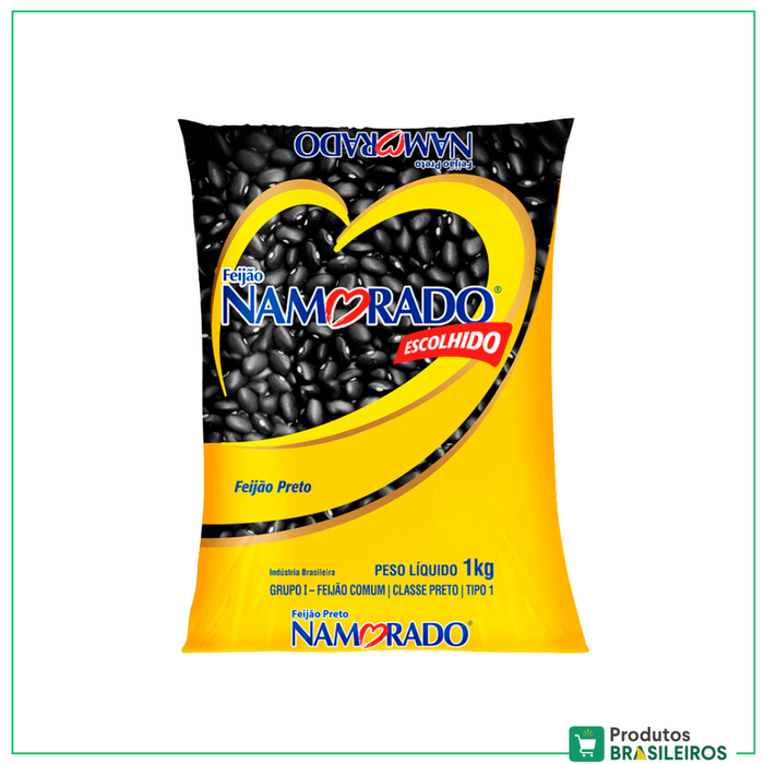 Feijão Preto NAMORADO / NAMORADO Black Beans - 1Kg