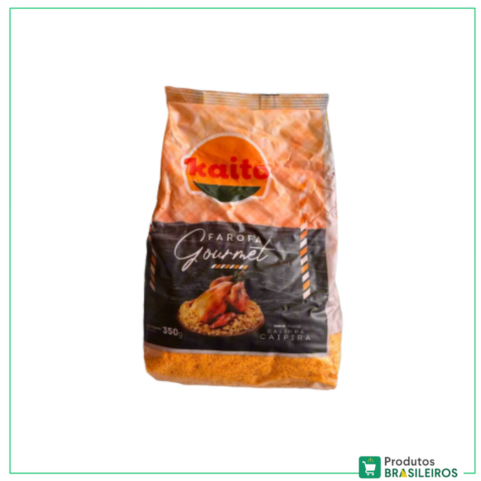 Farofa Gourmet Galinha Caipira / Chicken Gourmet Farofa KAITO - 350g - Produtos Brasileiros