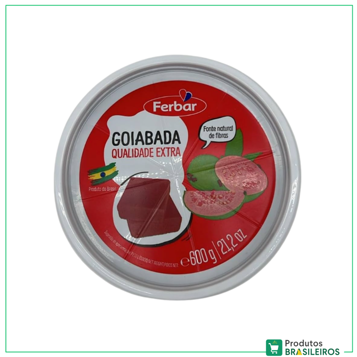 Goiabada Poli / Guava Paste FERBAR - 600g - Produtos Brasileiros