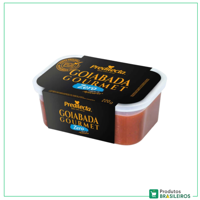 Goiabada Gourmet Zero Açúcar / Guava Paste Zero Sugar PREDILECTA - 220g