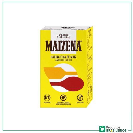 Amido de Milho / Corn Starch MAIZENA - 400g - Produtos Brasileiros