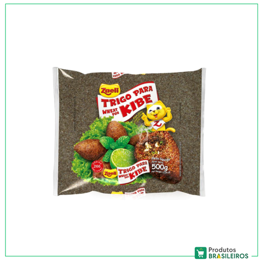 Trigo para Kibe / Bulgur Wheat ZAELI - 500g - Produtos Brasileiros