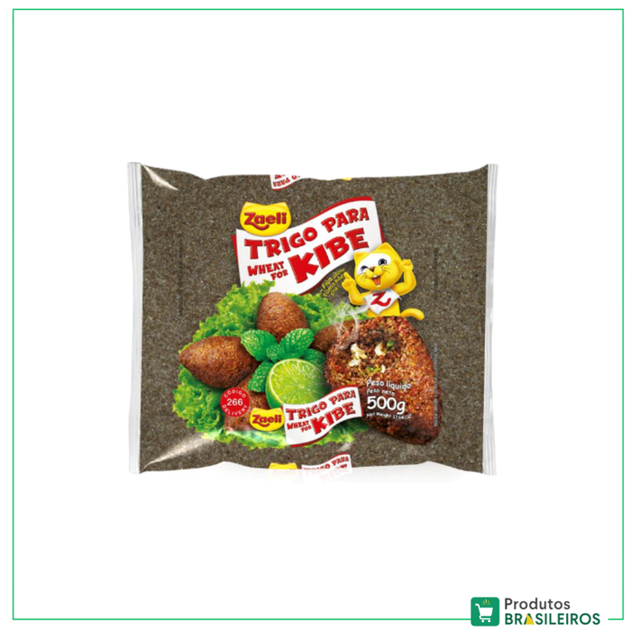 Trigo para Kibe / Bulgur Wheat ZAELI - 500g - Produtos Brasileiros