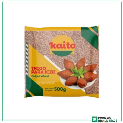 Trigo para Kibe / Bulgur Wheat KAITO - 500g - Produtos Brasileiros