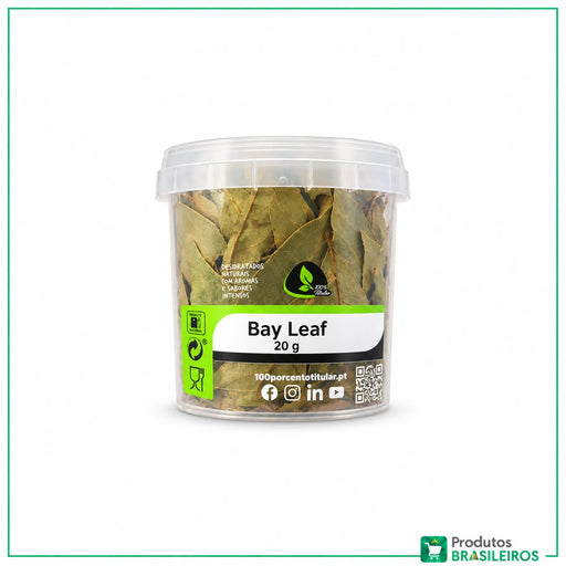 Folha de Louro /  Bay Leaf TITULAR - 20g - Produtos Brasileiros