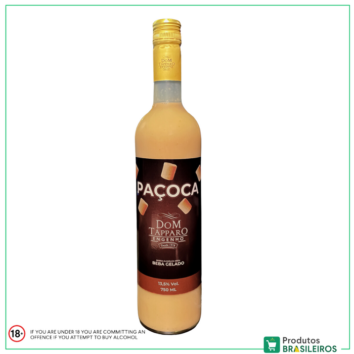 Licor Creme de Paçoca / Peanut Fudge Cream Liqueur DOM TAPPARO - 750ml