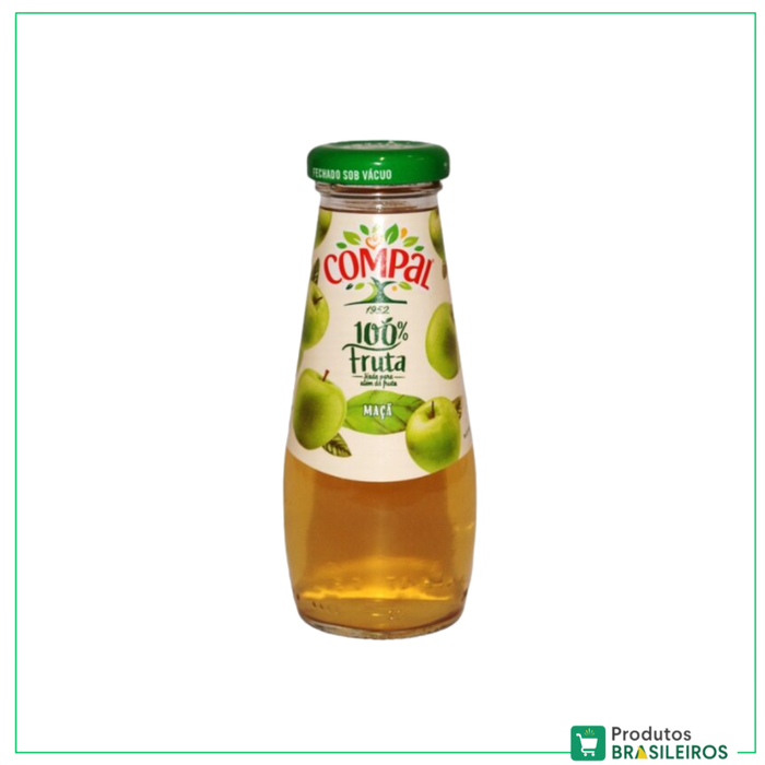 Suco de Maçã / Apple Juice COMPAL - 200ml - Produtos Brasileiros