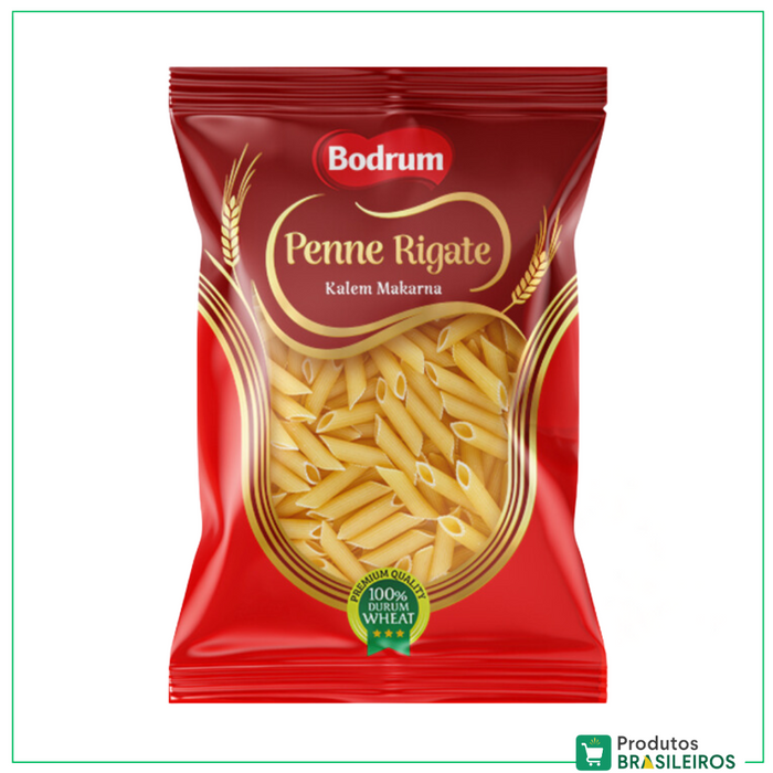 Massa Macarronete Riscado / Penne Rigate Pasta BODRUM - 500g