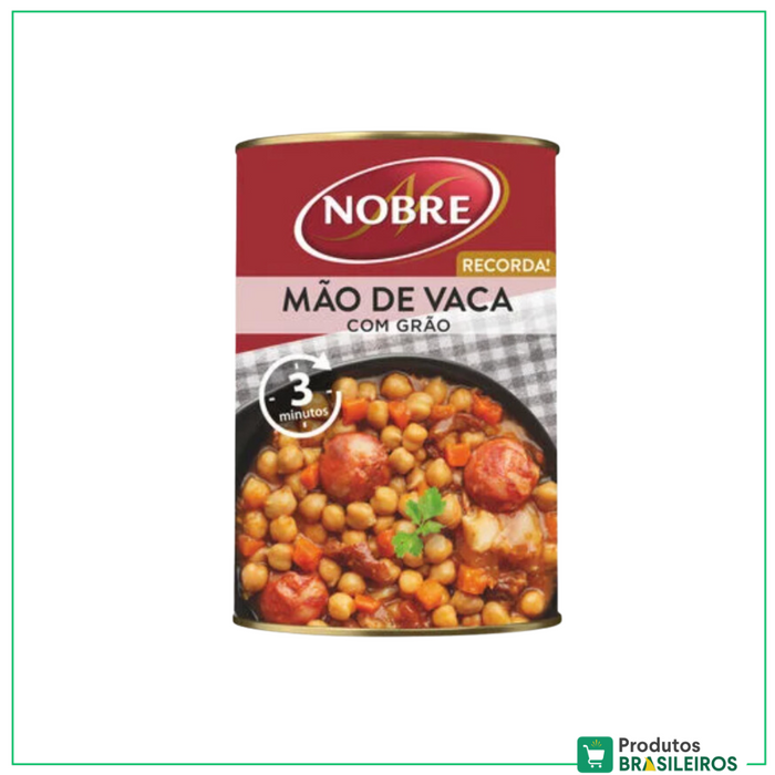 Mão de Vaca com Grão / Cow Feet with Chickpeas NOBRE - 420g