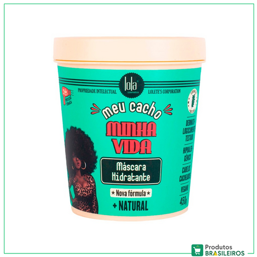 Máscara Meu Cacho Minha Vida / Brazilian Hair Mask LOLA - 450g - Produtos Brasileiros
