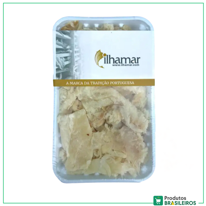 Migas de Bacalhau Desfiado / Dry Salted Shredded Cod ILHAMAR - 400g