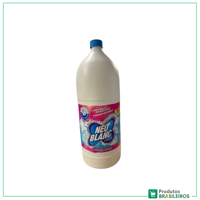Lixívia Tradicional / Bleach NEO BLANC - 2L - Produtos Brasileiros
