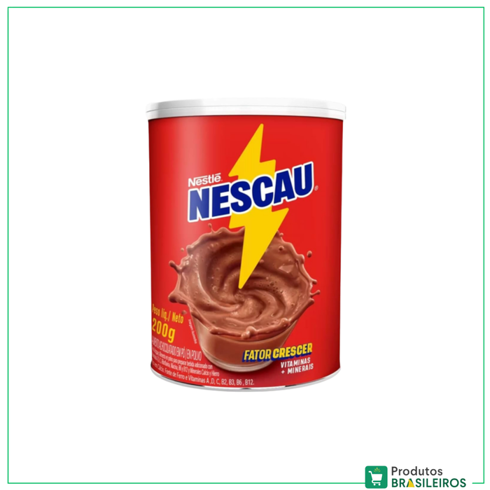 Achocolatado Em Pó / Chocolate Powder NESCAU - 200g - Produtos Brasileiros