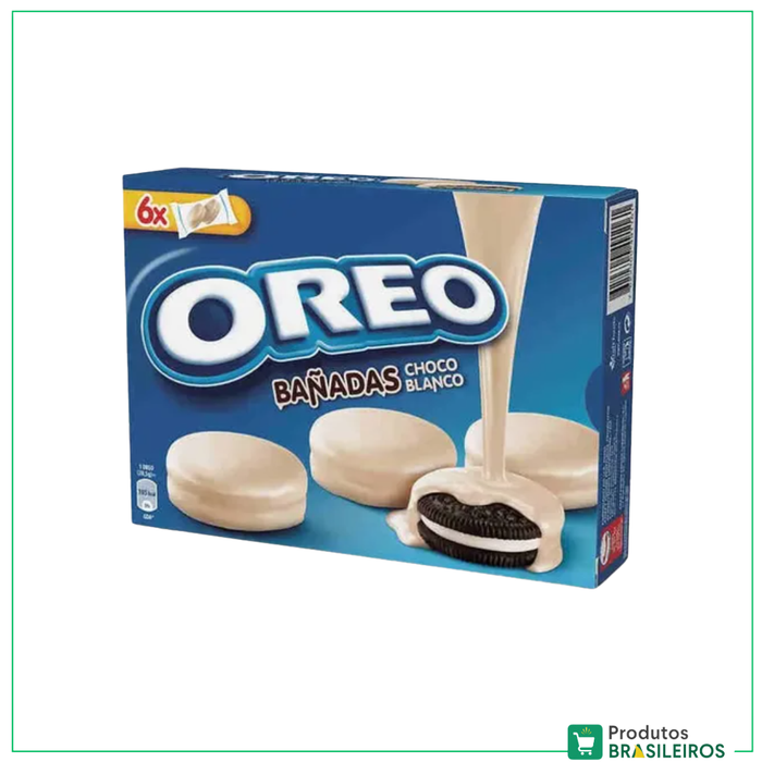 Biscoito Oreo com Cobertura de Chocolate Branco / Oreo Covered Chocolate White OREO - 246g