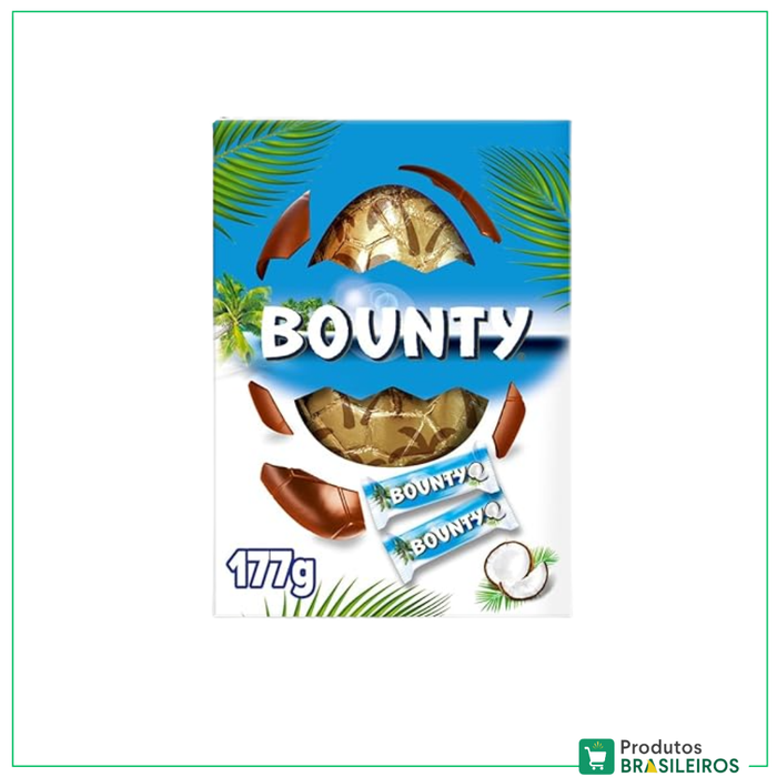 Ovo de Páscoa Chocolate ao Leite com Coco / Coconut Chocolate Easter Egg BOUNTY - 177g - Produtos Brasileiros