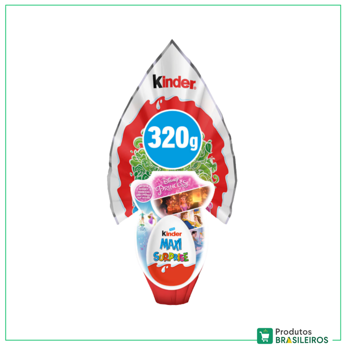 Ovo de Páscoa  / Easter Egg KINDER - 320g - Produtos Brasileiros