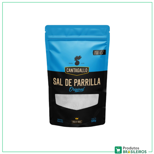 Sal de Parrilla Original / Original Parrilla Salt CANTAGALLO - 500g - Produtos Brasileiros