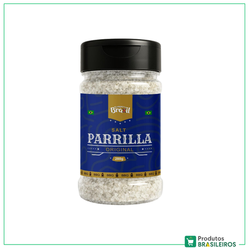 Sal de Parrilla Original / Original Parrilla Salt TEMPERO BRAZIL - 280g - Produtos Brasileiros