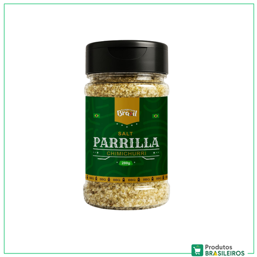 Sal de Parrilla Chimichurri / Chimichurri Parrilla Salt TEMPERO BRAZIL - 280g - Produtos Brasileiros