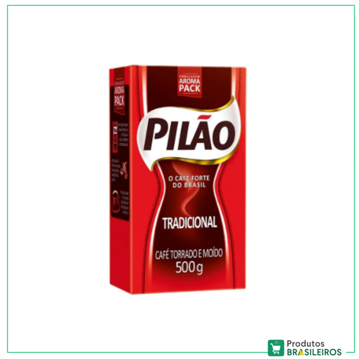 Café Tradicional / Traditional Coffee PILÃO - 500g - Produtos Brasileiros