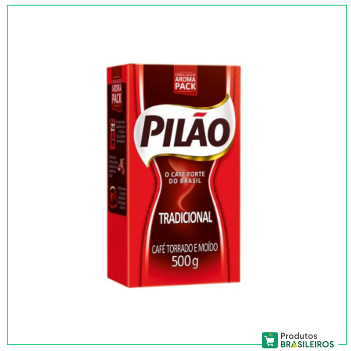 Café Tradicional / Traditional Coffee PILÃO - 500g - Produtos Brasileiros