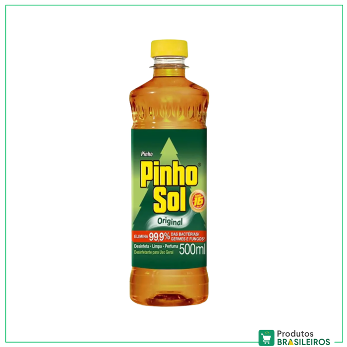 Desifetante / Disinfectant PINHO SOL - 500ml - Produtos Brasileiros