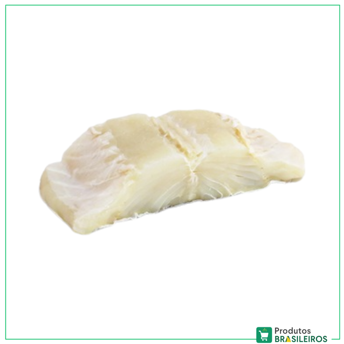 Lombo de Bacalhau Demolhado Congelado / Frozen Cod Loin - (300g - 400g) - Produtos Brasileiros