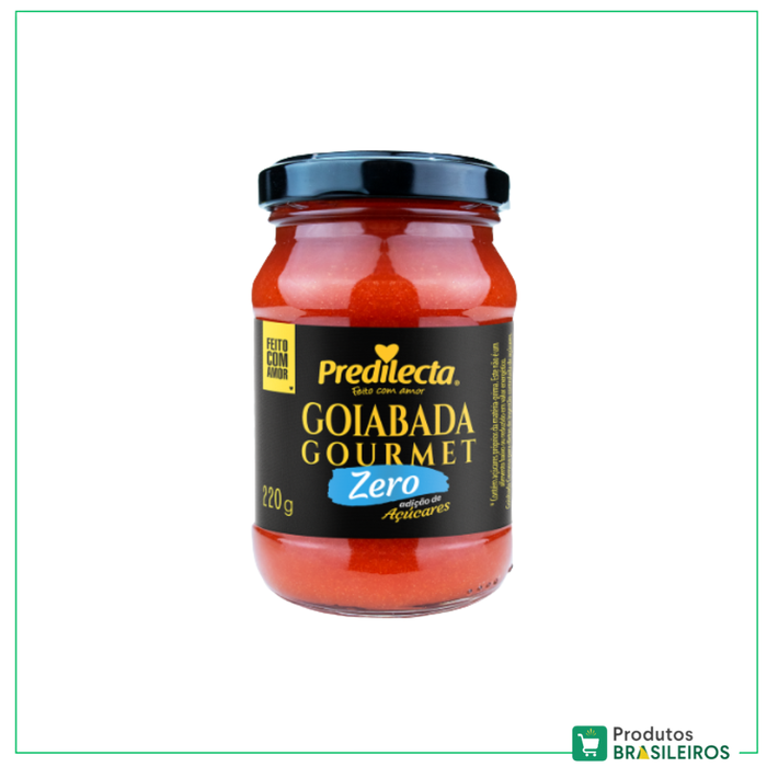 Goiabada Cremosa Gourmet Zero / Creamy Guava Paste PREDILECTA - 220g - Produtos Brasileiros