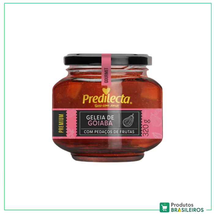 Geleia de Goiaba / Guava Jelly PREDILECTA - 320g - Produtos Brasileiros