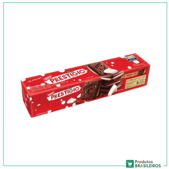 Biscoito de Prestígio / Prestígio Biscuit NESTLÉ - 140g - Produtos Brasileiros