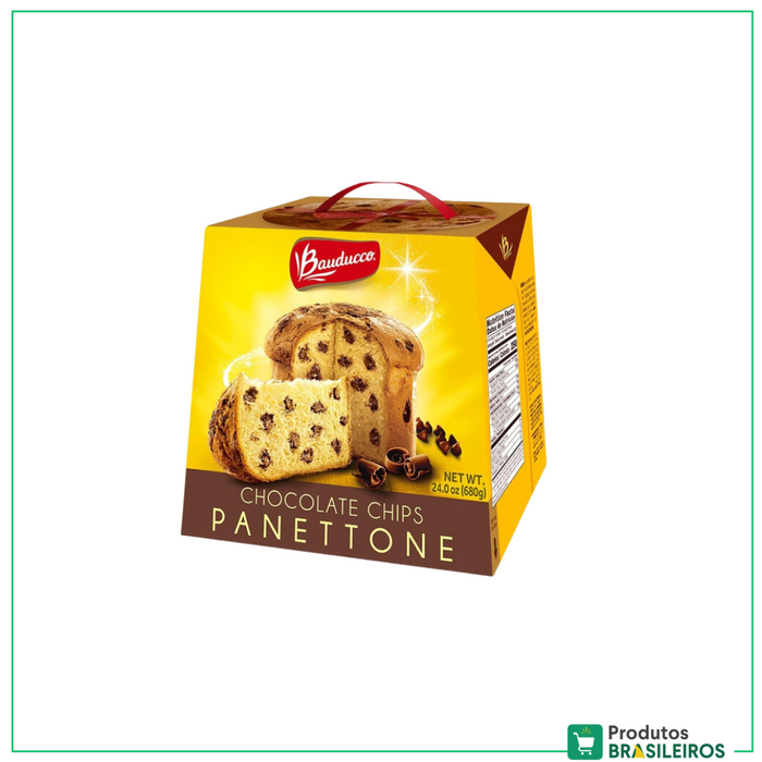 Panettone Chocolate Chips / Chocolate Chips Panettone BAUDUCCO - 454g