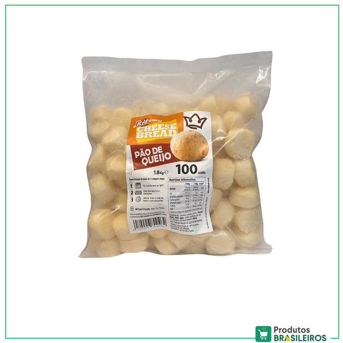 Pão de Queijo / Cheese Bread REZ FOODS - 100un