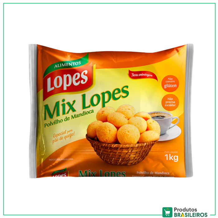 Polvilho especial para Pão de Queijo / Special Cassava Starch for Cheese Bread LOPES - 500g