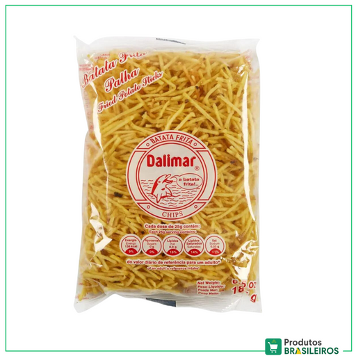 Batata Palha DALIMAR - 185g - Produtos Brasileiros