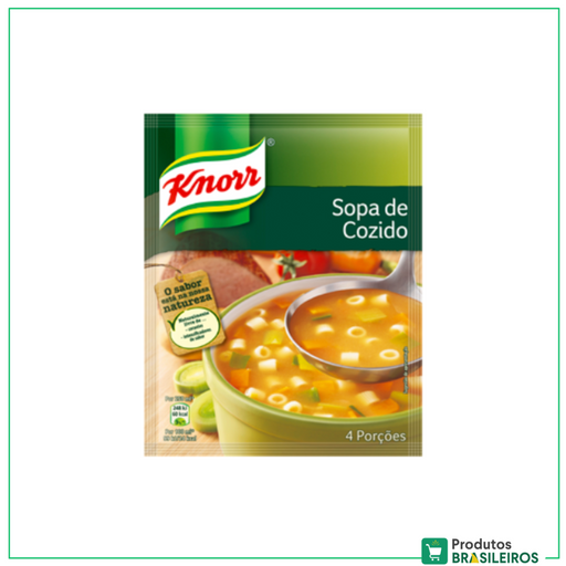 Sopa de Cozidos KNORR - 69g - Produtos Brasileiros