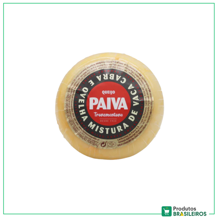 Queijo Misto Transmontano PAIVA - 500g - Produtos Brasileiros